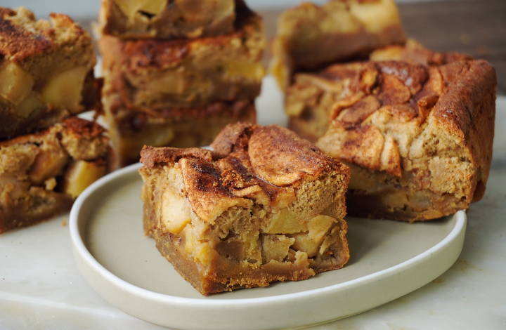 PASTEL DE MANZANA Y CANELA KETO