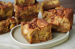 PASTEL DE MANZANA Y CANELA KETO