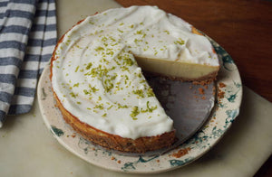 CHEESECAKE DE LIMA PROTEICO