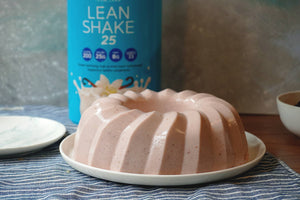 POSTRE DE COCO Y FRUTOS ROJOS