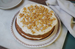 TORTA PROTEICA CARROT CON NUECES