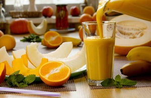 SMOOTHIE PROTEICO DE BANANO Y MELÓN