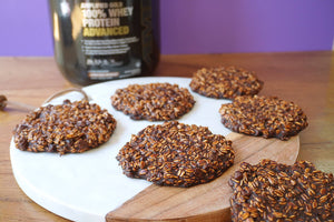 GALLETAS DE CHOCOLATE Y BANANO