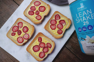 STRAWBERRY PROTEIN TOAST