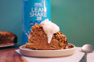 TORTA CRUMBLE CON CREMA FIT