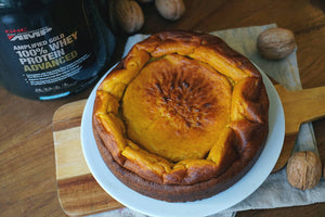 TORTA DE CALABAZA Y QUESO SIN AZÚCAR