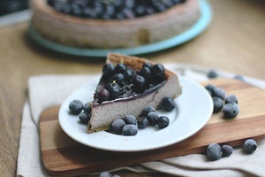 CHEESECAKE FIT DE ARANDANOS