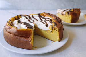 TORTA DE YOGURT Y ZANAHORIA PROTEICA 🧡