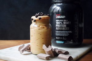 MANTEQUILLA DE MANÍ PROTEICA CON CHIPS