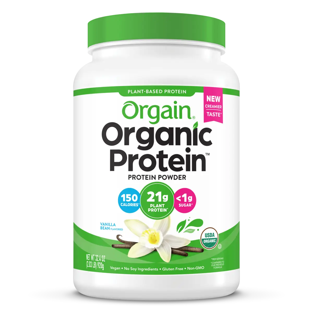 Orgain® Organic Protein™ Power Vanilla Bean