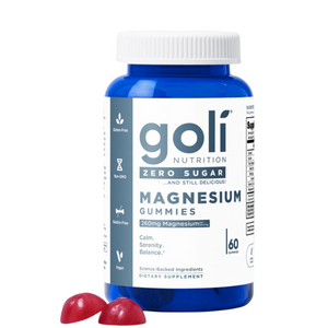 Golí Nutrition Magnesium Zero Sugar Gummies