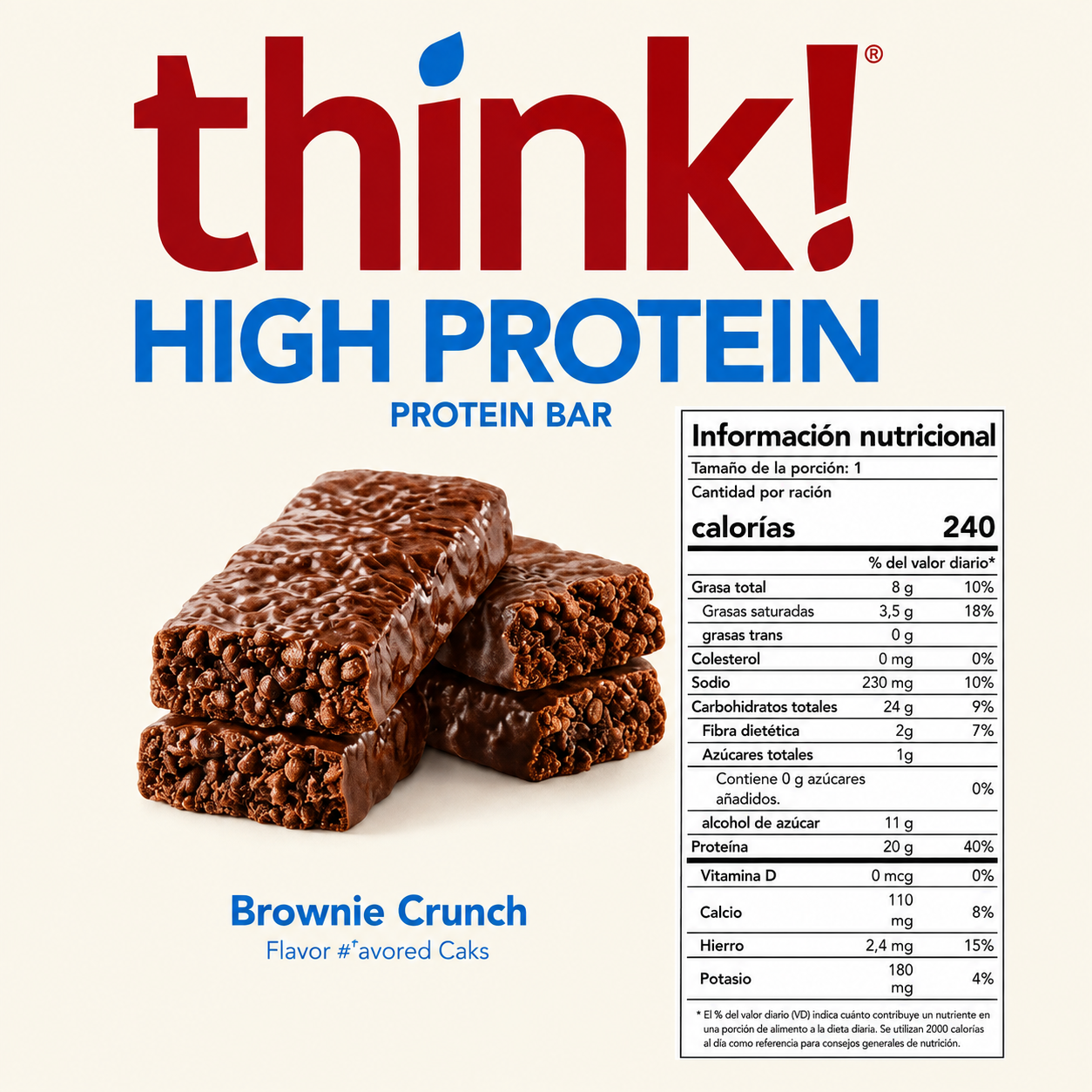 Think High Protein Bar