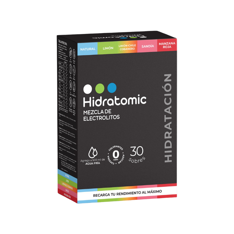 Hidratomic Mezcla de Electrolitos 30 Sobres