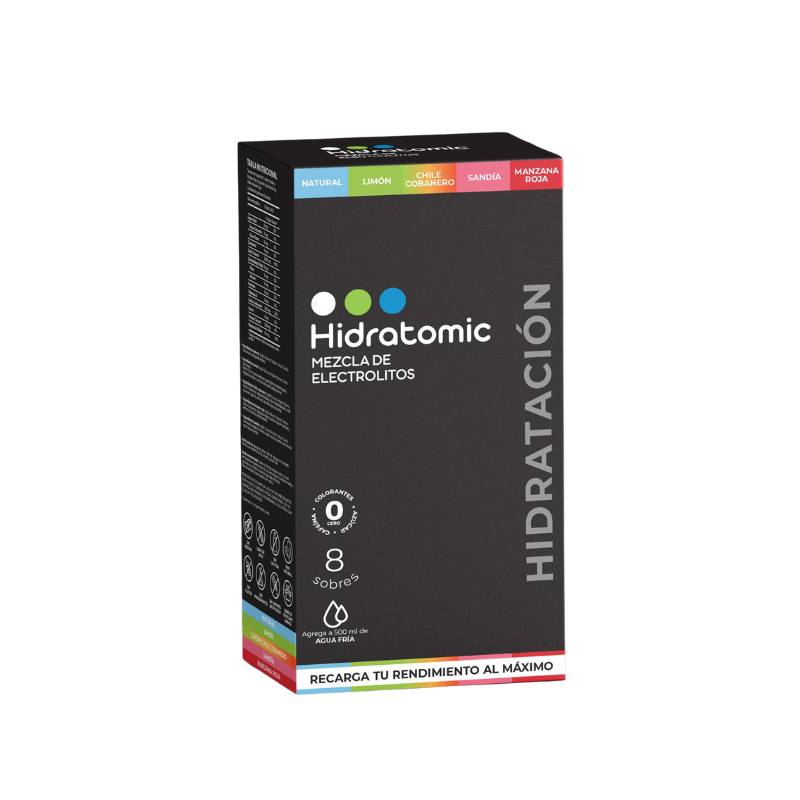 Hidratomic Mezcla de Electrolitos 8 Sobres