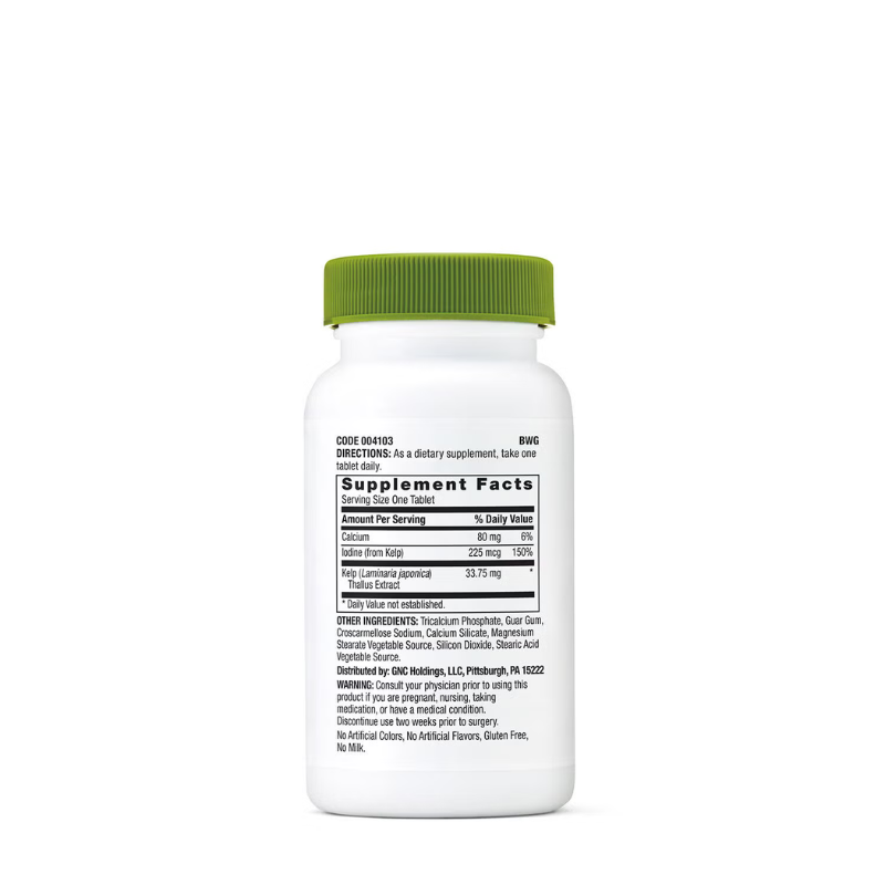 GNC Super Foods Kelp Vegetarian Formula