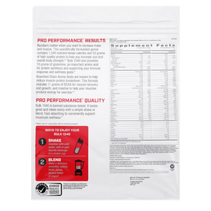 GNC Pro Bulk 1340 Vanilla Ice Cream