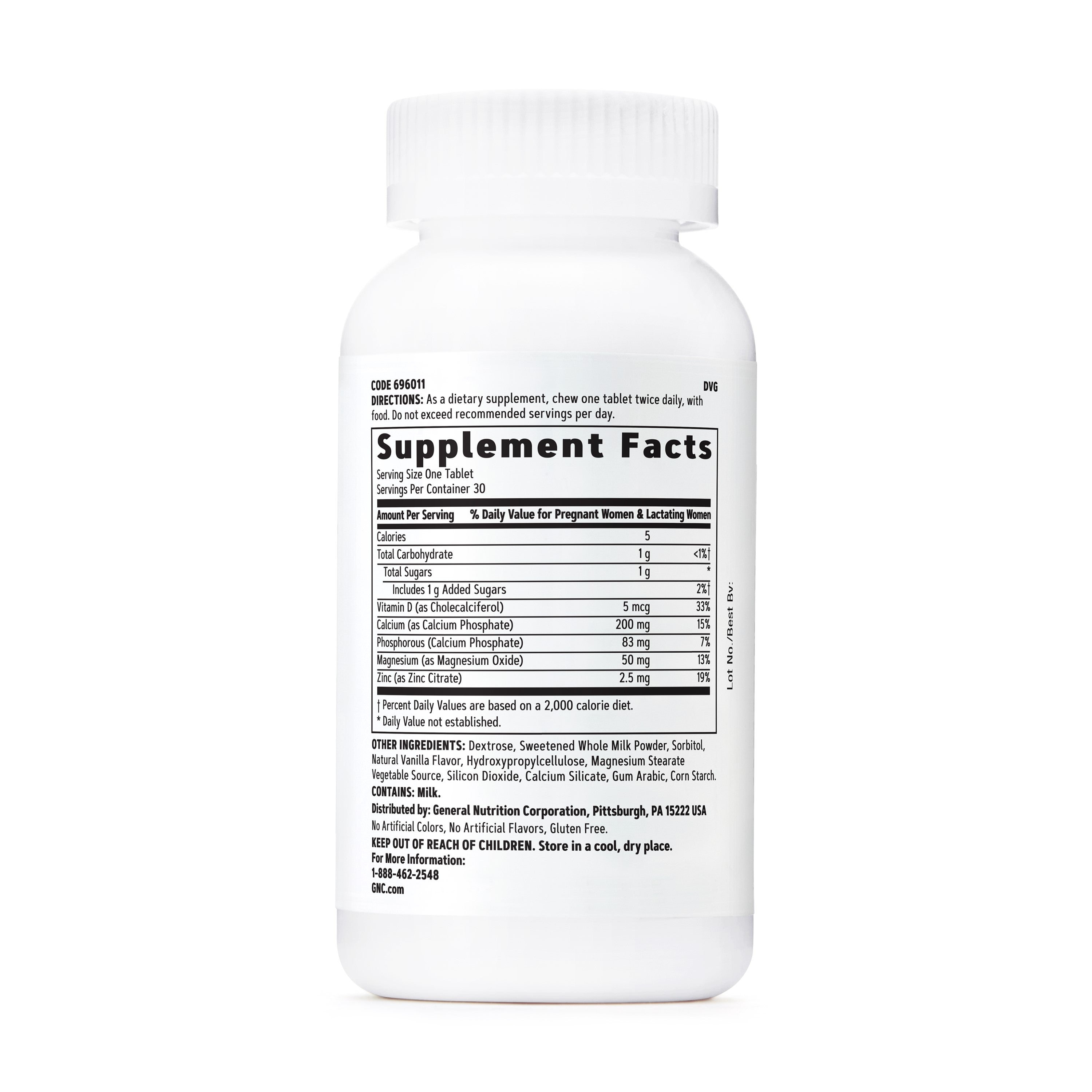 GNC Milk Calcium Prenatal