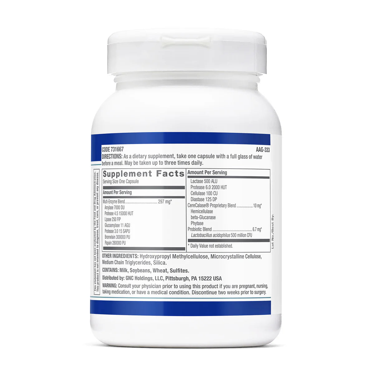 GNC Preventive Nutrition® Multi Enzyme Formula