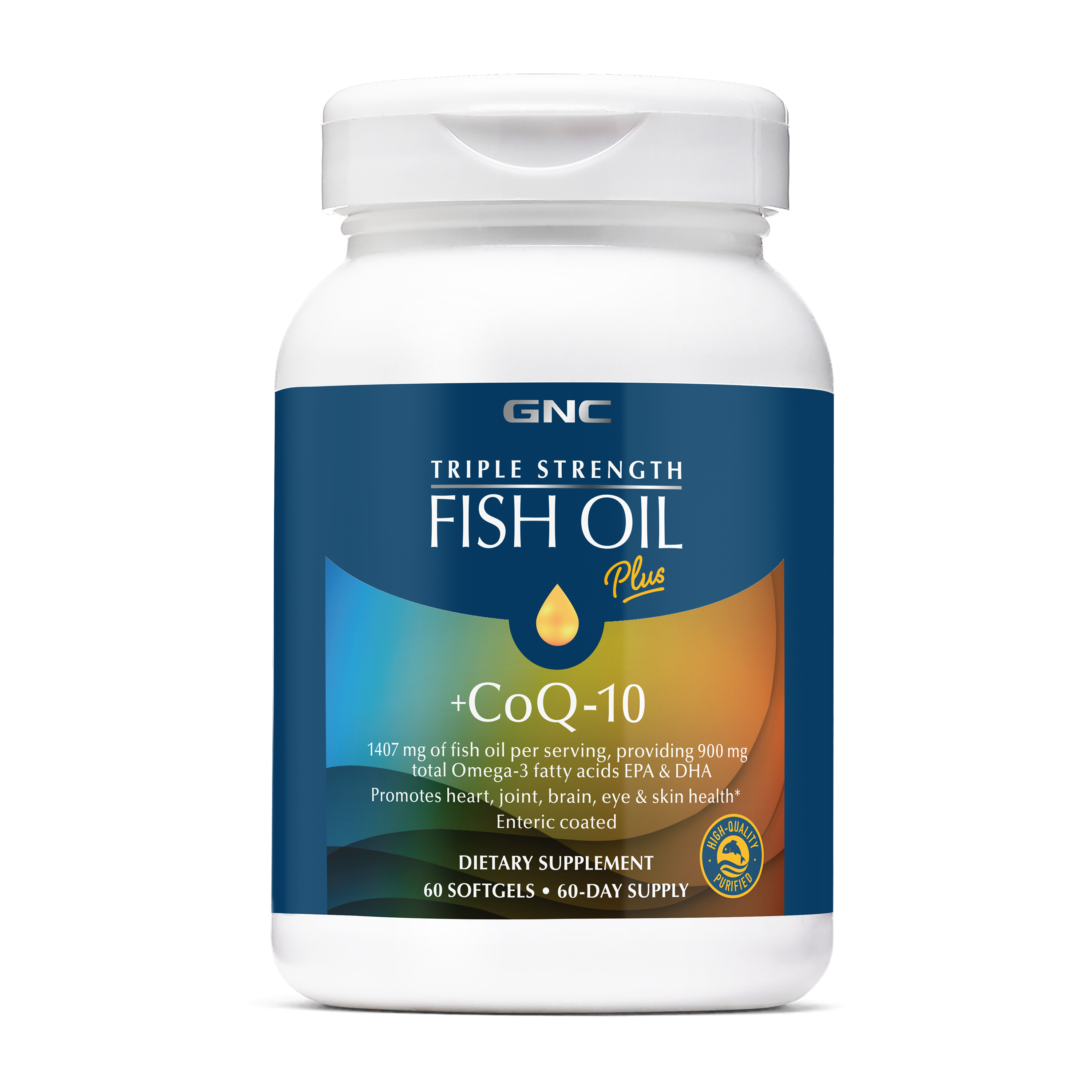 GNC Triple Strength Fish Oil + CoQ-10