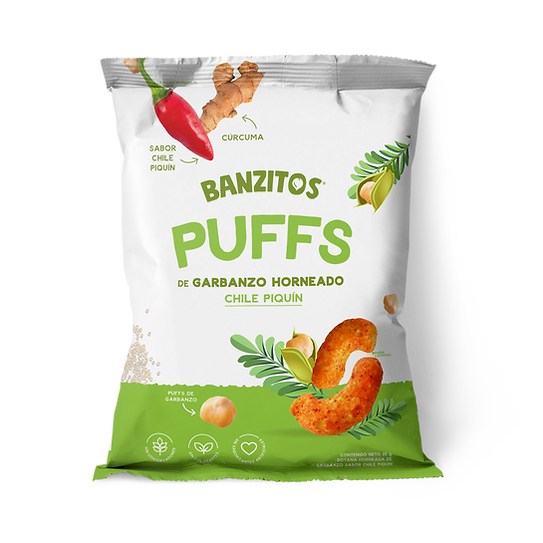 Banzitos Puffs de Garbanzo Horneado