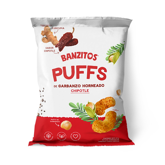 Banzitos Puffs de Garbanzo Horneado