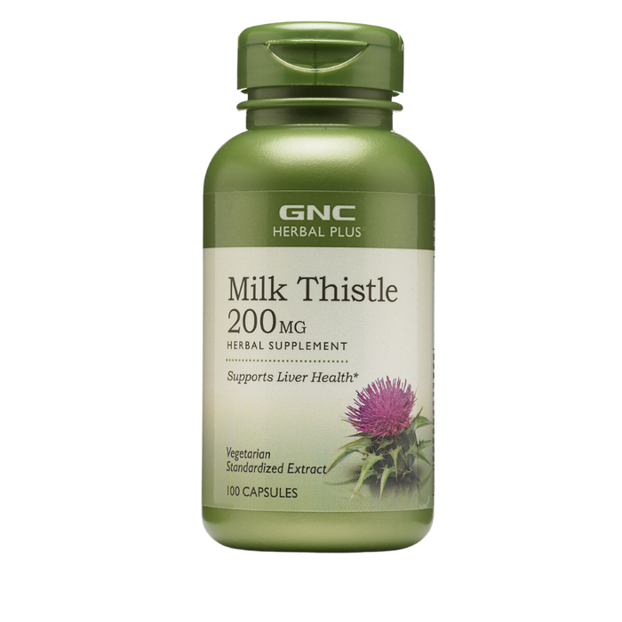 GNC Herbal Plus® Milk Thistle 200 mg