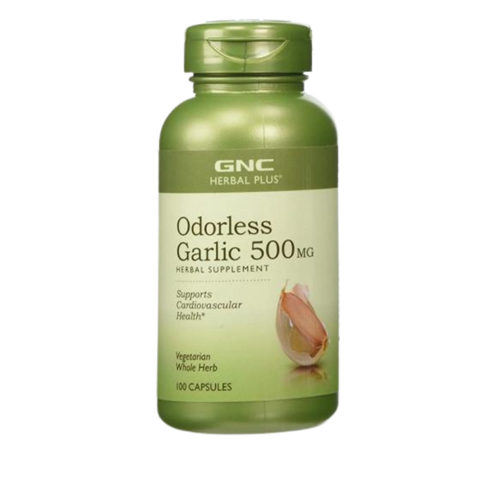 GNC Herbal Plus® Odorless Garlic 500 mg