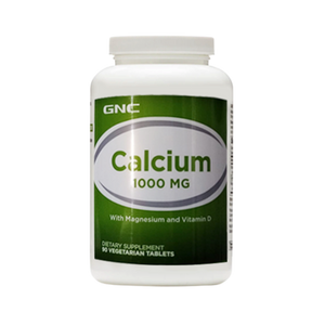 GNC Calcium 1000 mg (con Magnesio y Vitamina D)