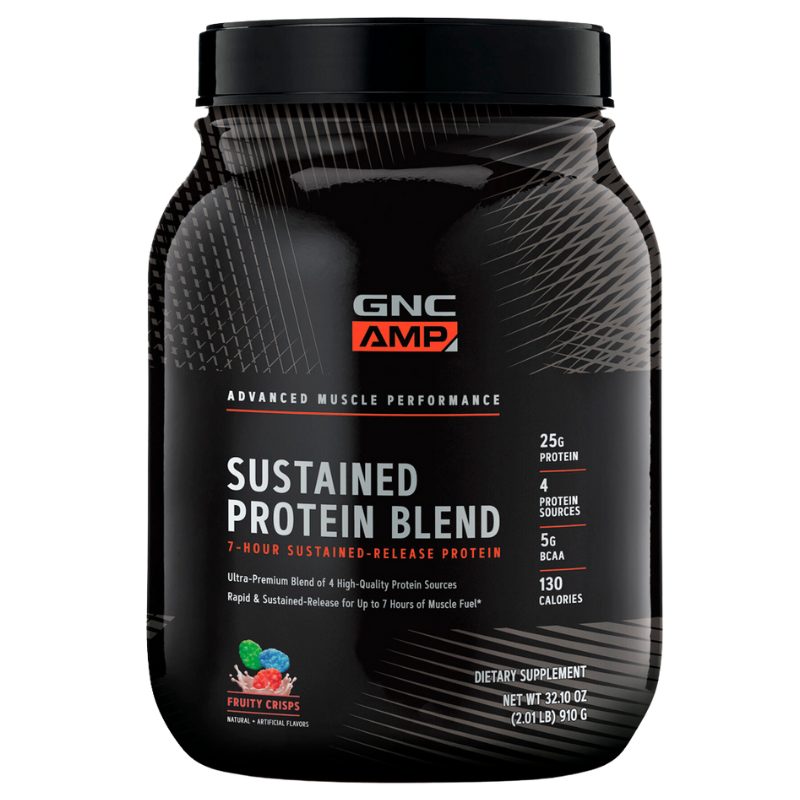 GNC AMP Sustained Protein Blend