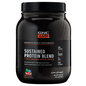 GNC AMP Sustained Protein Blend