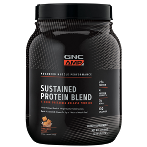 GNC AMP Sustained Protein Blend