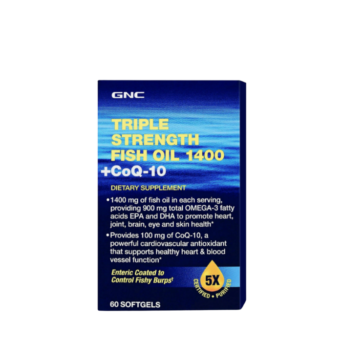GNC Triple Strength Fish Oil + CoQ-10
