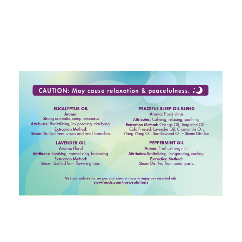 Now® Peace & Quiet - Relaxing Essential Oils Kit