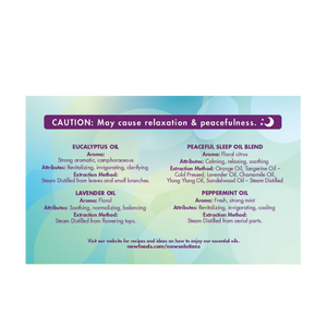Now® Peace & Quiet - Relaxing Essential Oils Kit