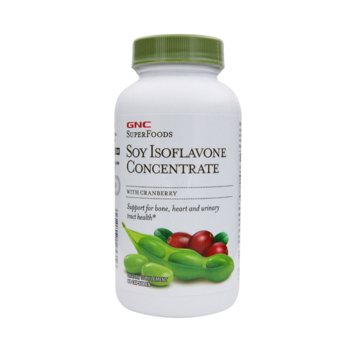 GNC Super Foods - Soy Isoflavone Concentrate With Cranberry