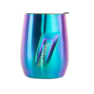 Ecovessel Port Wine Tumber With Lid 10 Oz - Over the Rainbow