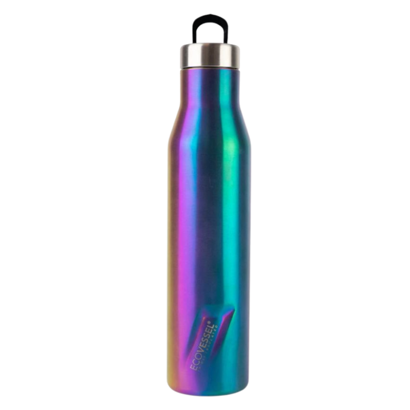 Ecovessel Aspen Tri Max Insulated Stainless Narrow Mouth 25 Oz - Over the Rainbow