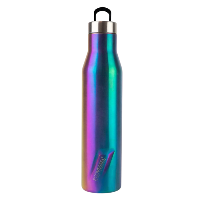 Ecovessel Aspen Tri Max Insulated Stainless Narrow Mouth 25 Oz - Over the Rainbow