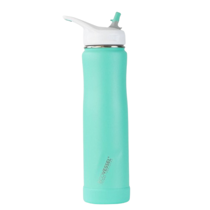 Ecovessel Summit Insulated Stainless Steel Water Bottle 24 Oz - Aqua Breeze