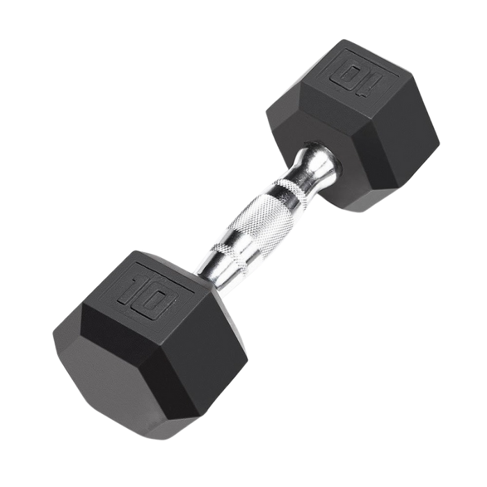 Everlast® Mancuerna Hexag C/Caucho